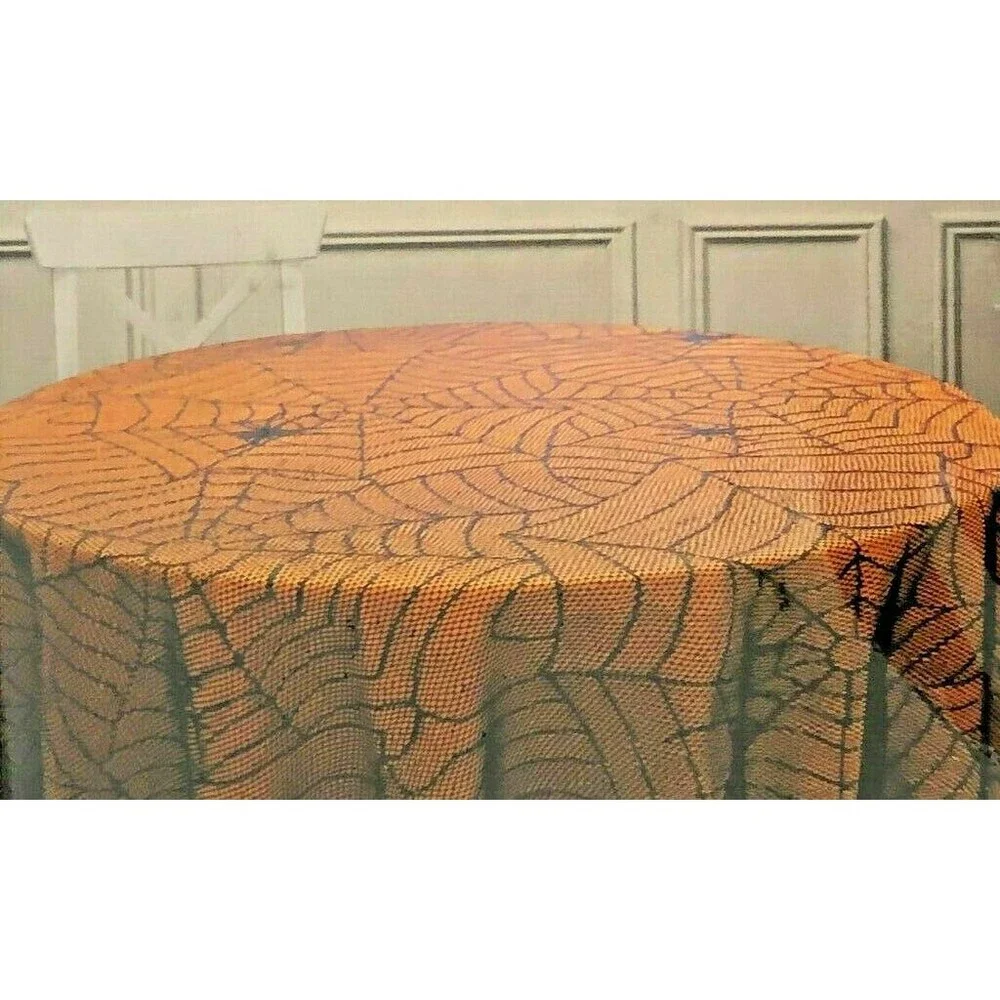 Halloween Vinyl Tablecloth 60